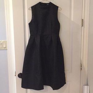 high neck prom dress